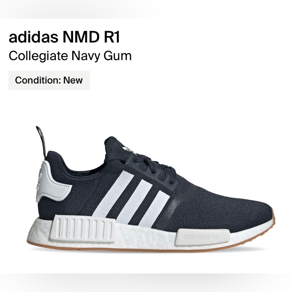 adidas NMD R1 - Collegiate Navy Gum - 10.5